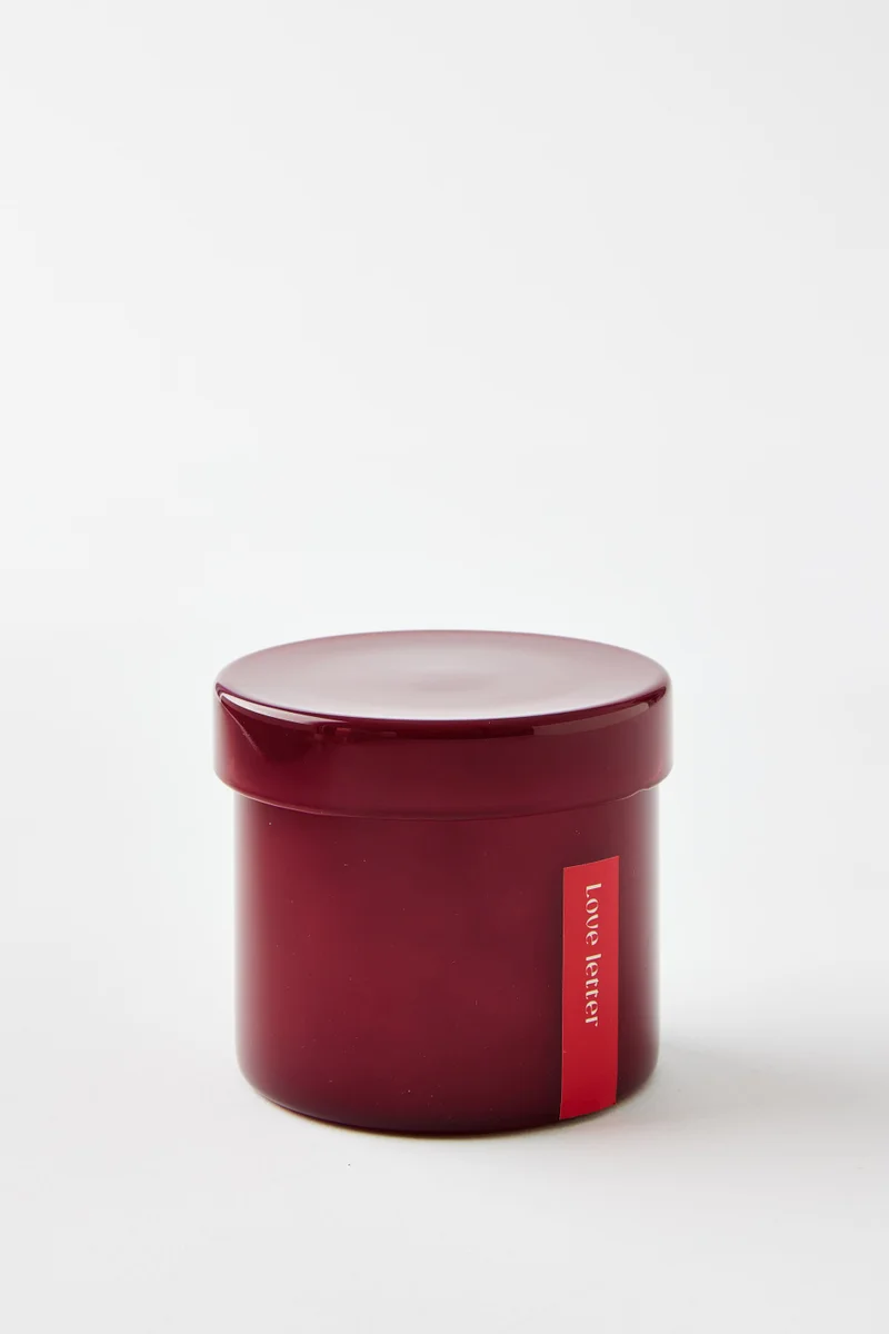 Typo Love Candle